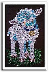 Мозаика из пайеток Овечка (Волшебная мастерская, М018вм) - миниатюра